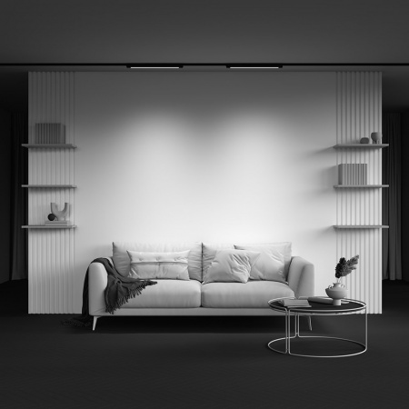 фото Трековый светильник Maytoni Technical Basis TR000-1-24W3K-B_1, черный