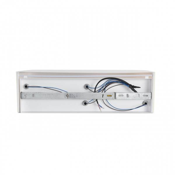фото Белый/серый, металл/текстиль/пластик Бра E14 LED 4*10W 220V GOFERA MODERNI, арт. 8328/4W