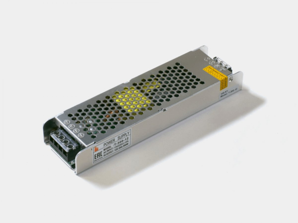 Блок питания компактный SWG для светодиодных лент (узкий), 300 W, 12V, T-300-12