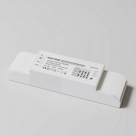 фото Источник питания DALI CCT(DT8) 22-28W IP20 Maytoni PSL-DL40-3CCT-550-700mA, белый