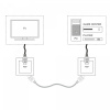 фото Розетка HDMI серебряный WL06-60-11