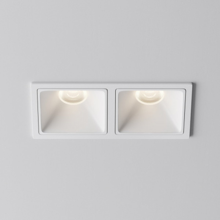 фото Встраиваемый светильник Maytoni Technical Alfa LED DL043-02-10W4K-SQ-W-1, белый