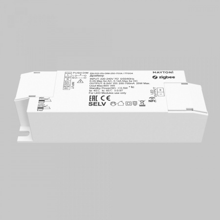 фото Источник тока ZIGBEE 25Вт 250-700А Maytoni 771004, белый