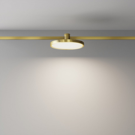 фото Трековый светильник Maytoni Technical Plato TR153-1-10W4K-BS, латунь