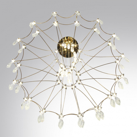 фото Люстра золото/металл/хрусталь IP20 LED 51W 4000K FLAMENCO CLASSIC, арт. 7000/51L