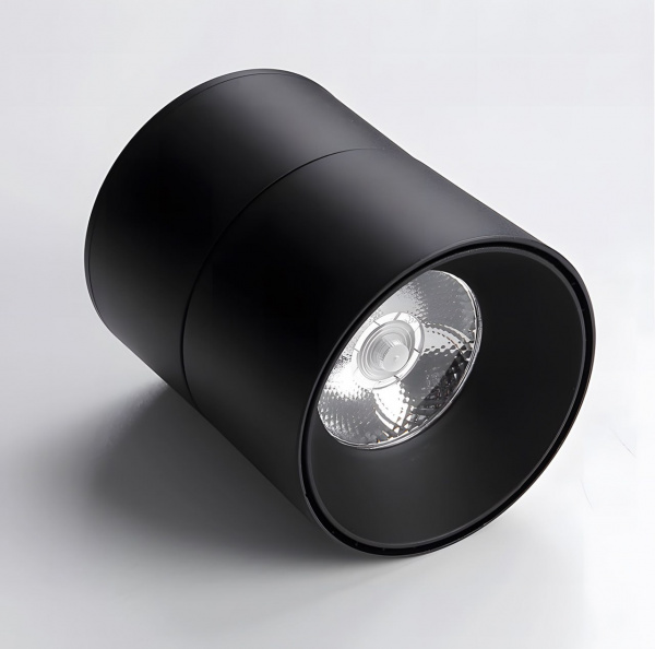 фото Светильник светодиодный WC1401 накладной COB 30W 2700К цвет:черный