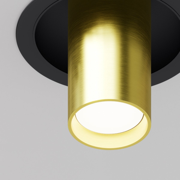 фото Встраиваемый светильник Maytoni Technical FOCUS S C048CL-01-GU10-BBS, черный