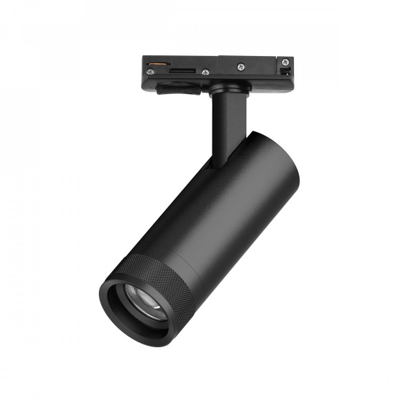 Светильник для треков BARRA 12W 840LM 20-55G с тонким адаптером Canno Pro, черный Lightstar C4127SS
