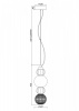 Подвесной светильник Maytoni Collar P069PL-L17CH3K, хром