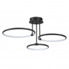 Чёрный Люстра потолочная с ПДУ LED 66W 3000-6000K 220V URSULA LEDIO, арт. 6506/66CL
