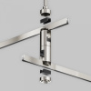 фото Крепление потолочное двойное Короткое / Short 78мм Flarity платина Maytoni Technical TRA156C-D1-PT
