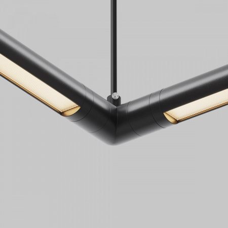 фото Угловой коннектор для системы Shelf с вводом питания Maytoni Technical CA014LC-P-B, черный