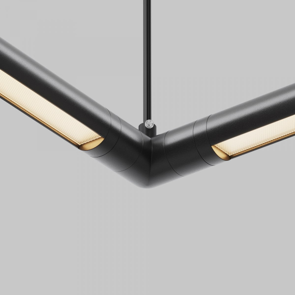 фото Угловой коннектор для системы Shelf с вводом питания Maytoni Technical CA014LC-P-B, черный