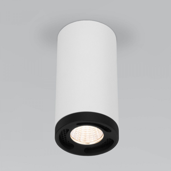 Накладной светодиодный светильник 25033/LED, белый, черный