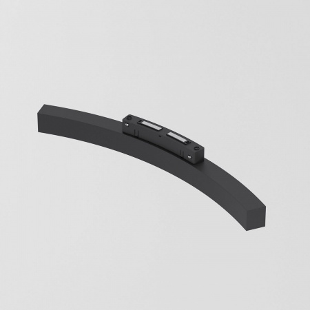 фото Slim Magnetic Трековый светильник для радиусного шинопровода 12W 4200K Intenso чёрный Ø 800мм 85184/01