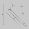 фото Потолочный светильник Maytoni Technical Focus T C141CL-L300-6W3K-BBS, черный