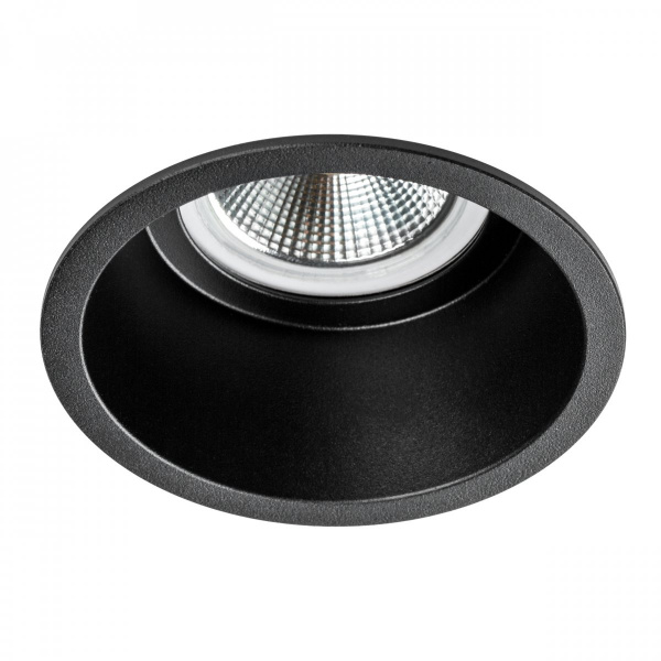 Светильник встраиваемый MR16 max 1x12Вт Levigo Base, черный Lightstar 010057