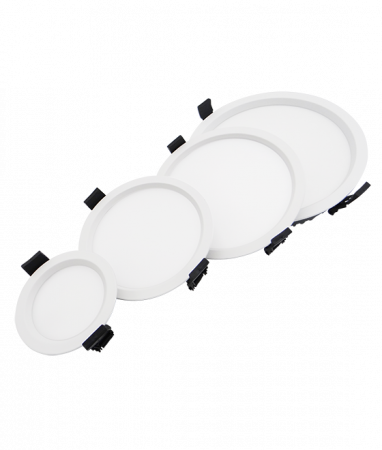 фото Светильник круглый  DW2271  smd LED 10W 3000K IP44. Цвет: белый