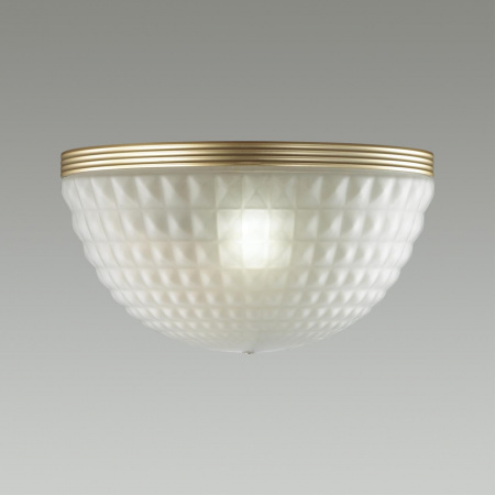 фото Золотистый/белый/стекло Бра E14 2*40W MALAGA MODERN, арт. 4936/1W