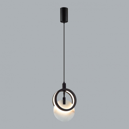 фото Черный/металл/алебастр Подвес LED 17W 3000K 986Лм MERCURY HIGHTECH, арт. 5422/17L