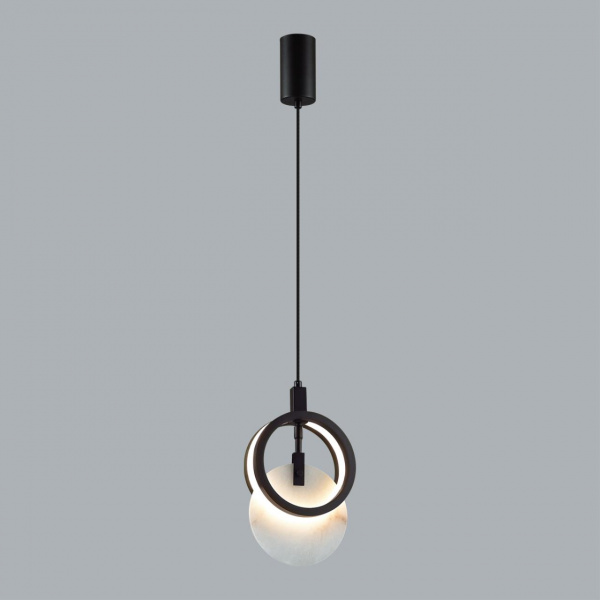 фото Черный/металл/алебастр Подвес LED 17W 3000K 986Лм MERCURY HIGHTECH, арт. 5422/17L