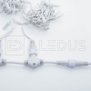 фото Занавес ALEDUS, 220 В, 2x3 м, белый провод, ПВХ, белый, с мерцанием