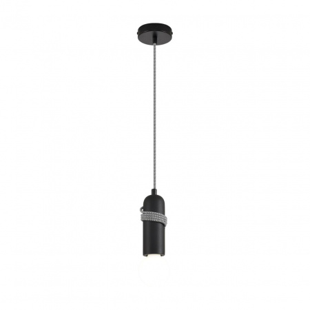 фото Черный, металл/бетон Подвес E27 LED 10W 220V TESLA ECO, арт. 8364/1A