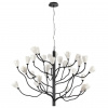Черный матовый/белый/фарфор Люстра G4 LED 30*5W GARDI MODERN, арт. 5090/30