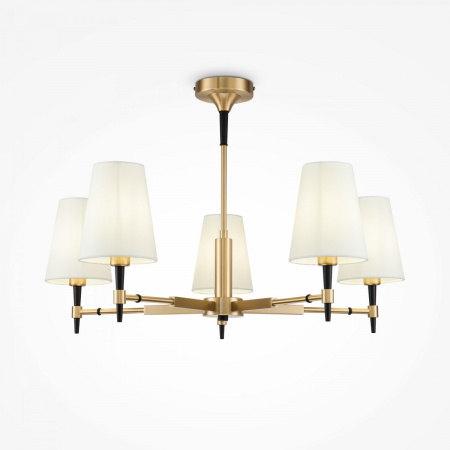 фото Потолочный светильник Maytoni Zaragoza H001CL-05BS, латунь