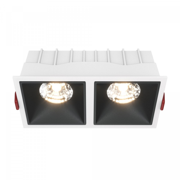 Встраиваемый светильник Maytoni Technical Alfa LED DL043-02-15W3K-D-SQ-WB, белый