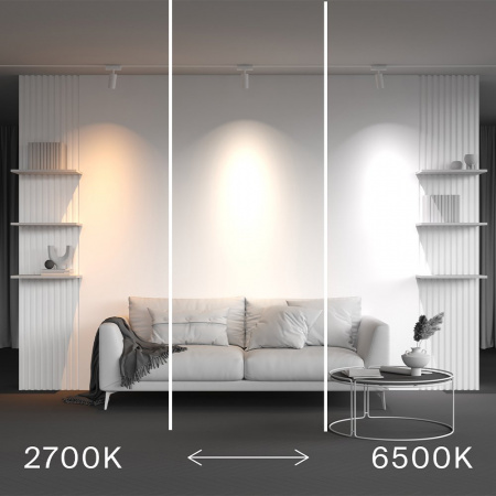 фото Трековый светильник Maytoni Technical Focus LED TR103-4-12WTW-M-W, белый