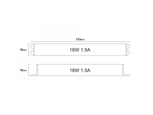 фото Блок питания сверхтонкий SWG, 18 W, 12V, L-18-12