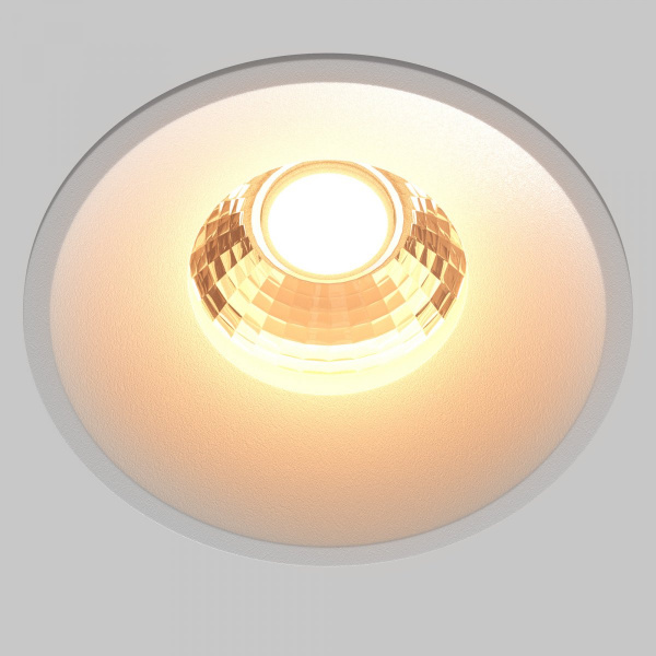 фото Встраиваемый светильник Maytoni Technical Round DL058-12W2.7K-W, белый