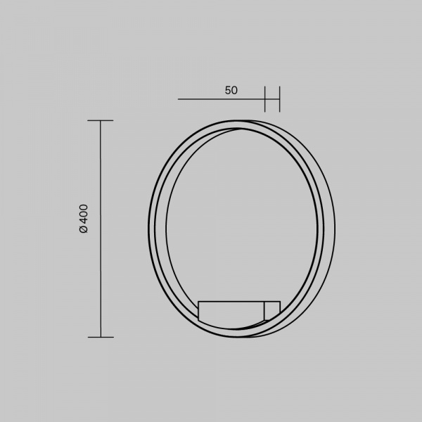 фото Бра Maytoni Rim MOD058WL-L25WK, белый