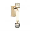 фото Золотой/белый/дымчатый/коньячный/металл/стекло/акрил Бра LED 13W 3000K KLIFF L-VISION, арт. 5426/13WL
