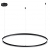 Чёрный Светильник подвесной LED 67W 3000/4000/6000К 220V ECHO LEDIO, арт. 6530/67L