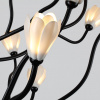фото Черный матовый/белый/фарфор Люстра G4 LED 30*5W GARDI MODERN, арт. 5090/30