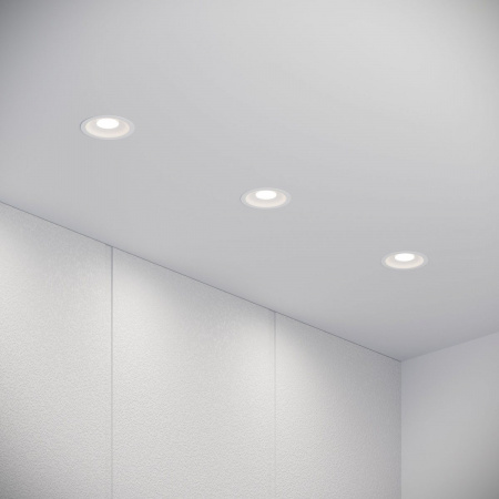 фото Светильник встраиваемый светодиодный Combi 10W 4000K белый 25067/LED