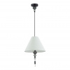 Черный матов./серый/молочный металл/керамика/ткань Подвес E27 1*60W SOCHI MODERN, арт. 4896/1