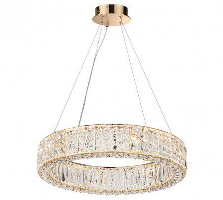 фото Золото/прозрачный/металл/хрусталь/стекло Люстра LED 52W 3700K VERSION HALL, арт. 5071/70L