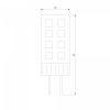фото Светодиодная лампа JC 5W 220V 3300K G4 BLG414