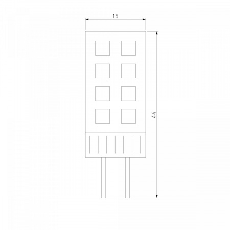 фото Светодиодная лампа JC 5W 220V 3300K G4 BLG414