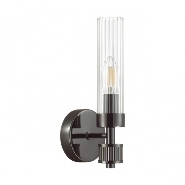 Черный хром Бра E14 1*40W 220V KAMILLA CLASSI, арт. 5275/1W