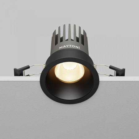 фото Встраиваемый светильник Maytoni Technical Dip DL117-15W-3K-B, черный