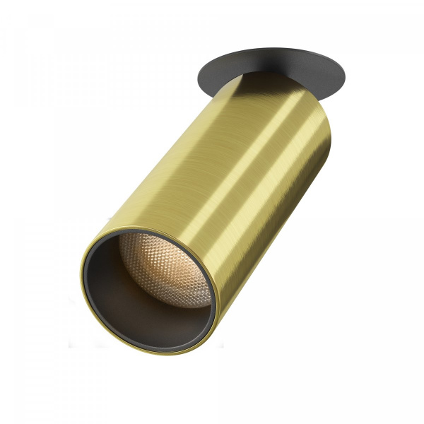 Встраиваемый светильник Maytoni Technical FOCUS LED C053CL-L12W3K-W-BS, черный