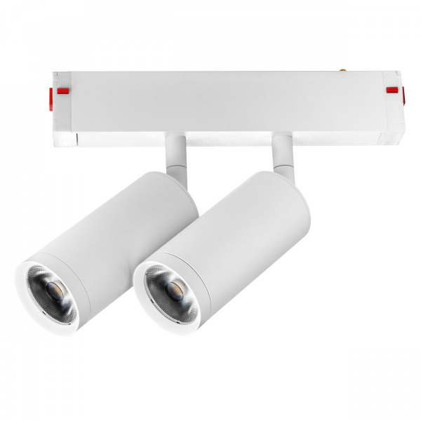Светильник трековый SMART APP 220V 2x9W 3000-6000K 24° белый Teta Lightstar 205506