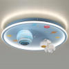 фото Белый, синий Потолочный светильник с ПДУ LED 83W 3000-6000K 220V ATLAS LEDIO, арт. 6507/80CL