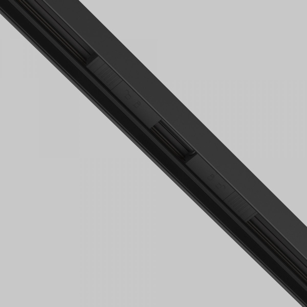 фото Коннектор питания прямой гибкий 5см Exility черный Maytoni Technical TRA034CPC-42B-5-1