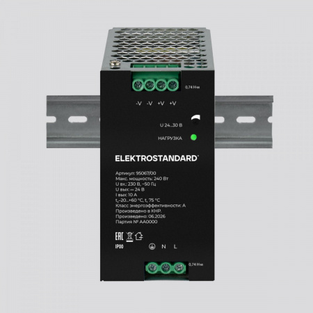фото Блок питания на DIN-рейку 240W 24V IP20 95067/00