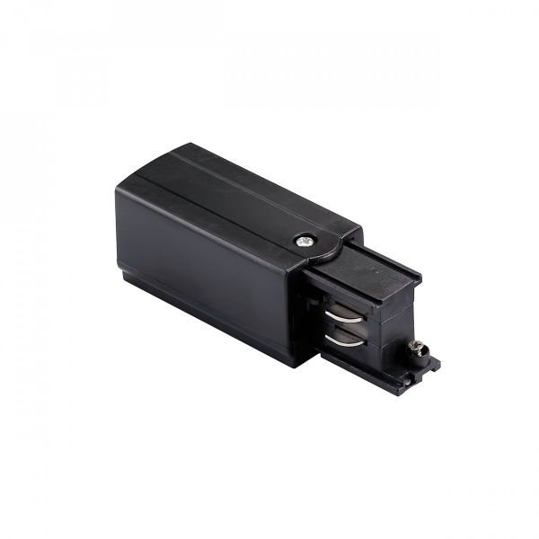 Питание боковое к треку 5040xx-(F)/(R) Quattro, черный Lightstar 504117-FRPS